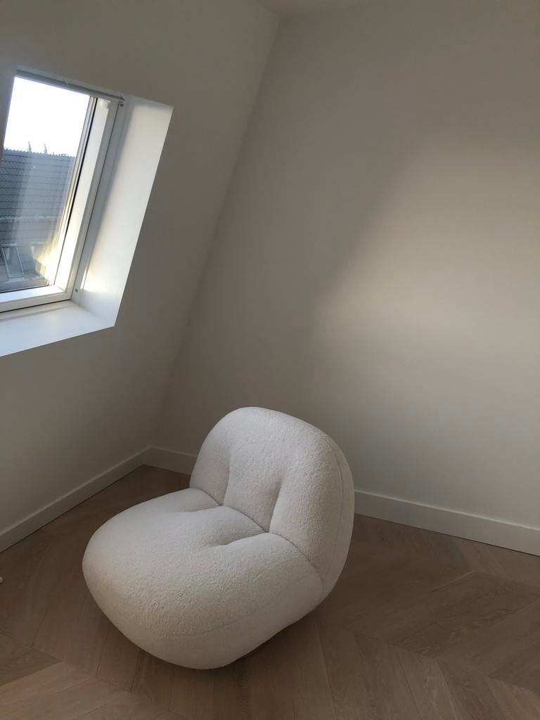 Witte stoel, Huis en Inrichting, Stoelen, Ophalen, Gebruikt, Wit, Eén