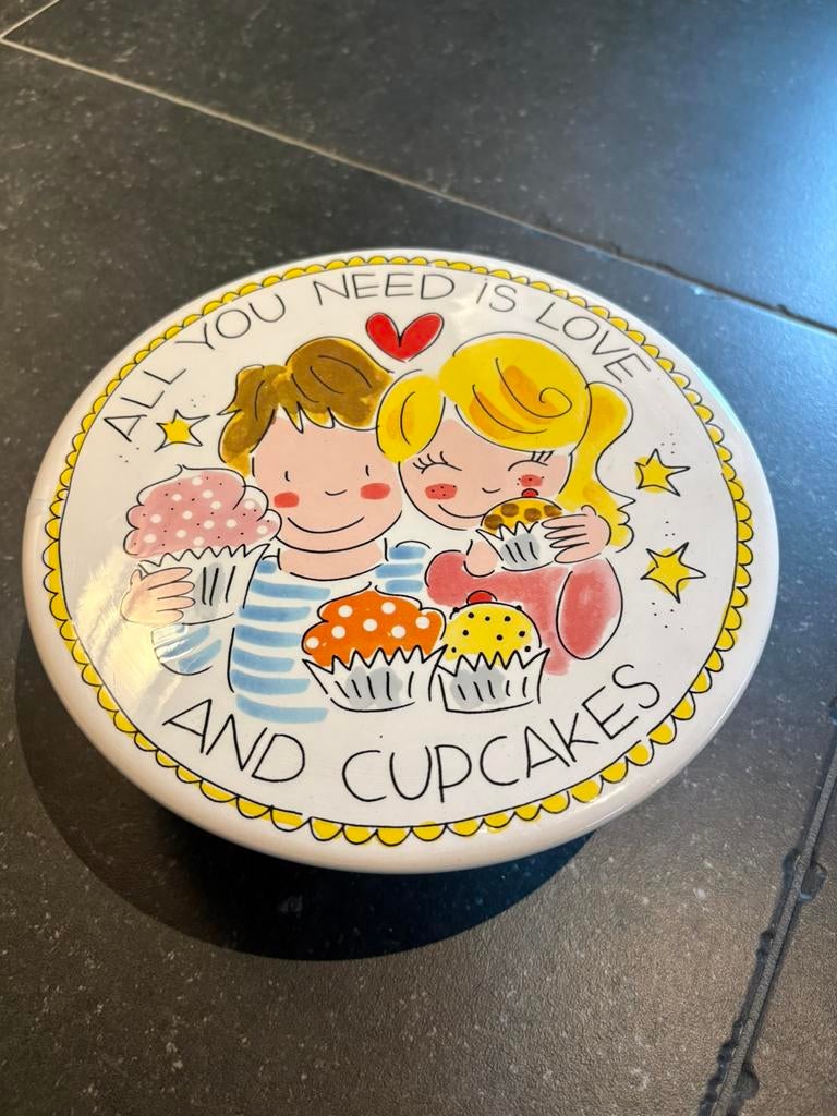 Blondamsterdam Taart dislplay schaal, Ophalen, Zo goed als nieuw, Taarten, Versiering