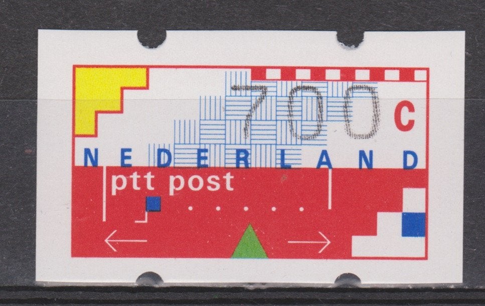 Automaatstrook 700 Cent PF AU30 1989 ; MEER AUTOMAATSTROKEN, Postzegels en Munten, Ophalen of Verzenden, Na 1940, Postfris