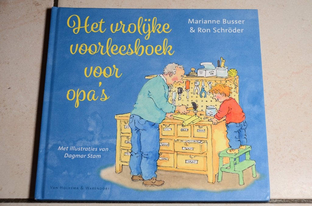 Het vrolijke voorleesboek voor opa's / Marianne Busser, Ophalen of Verzenden, Zo goed als nieuw, Fictie algemeen, Voorleesboek