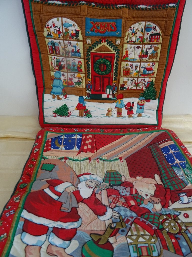Kussenhoes kerst kerstman etalage winkel kerstmis kussen, Diversen, Ophalen of Verzenden, Zo goed als nieuw