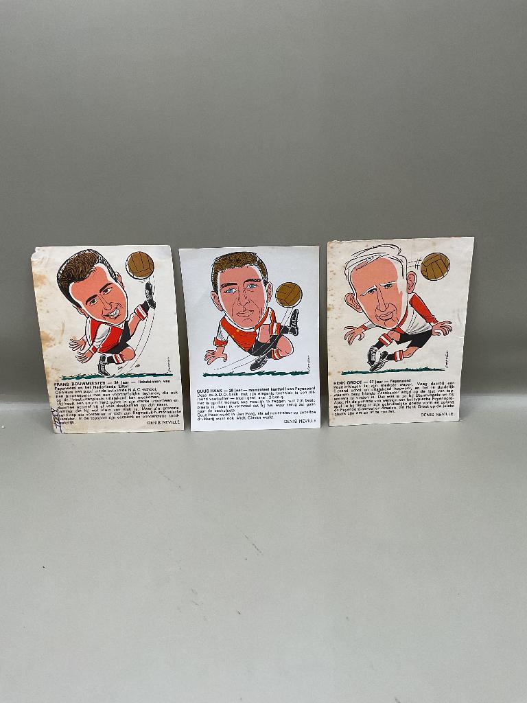 Oude Feyenoord plaatjes, Ophalen of Verzenden, Zo goed als nieuw, Feyenoord, Poster, Plaatje of Sticker