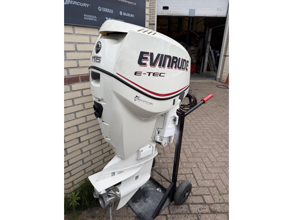 Evinrude 115PK langstaart buitenboordmotor compleet!, Niet ingevuld, Gebruikt, Niet ingevuld, Benzine