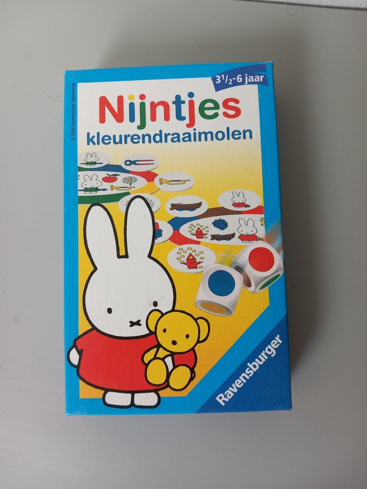 Nijntjes Kleurendraaimolen Ravensburger Spel, Drie of vier spelers, Ophalen of Verzenden, Zo goed als nieuw, Ravensburger