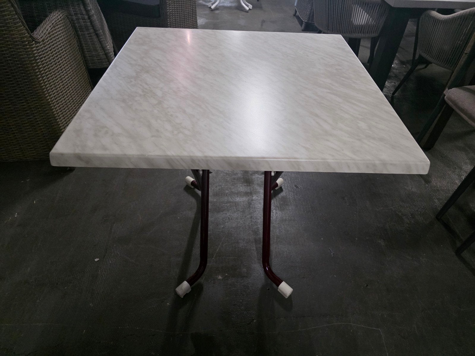 Tuintafel bijsteltafel bistro plaatsbesparende tafel 80 x 80, Ophalen of Verzenden
