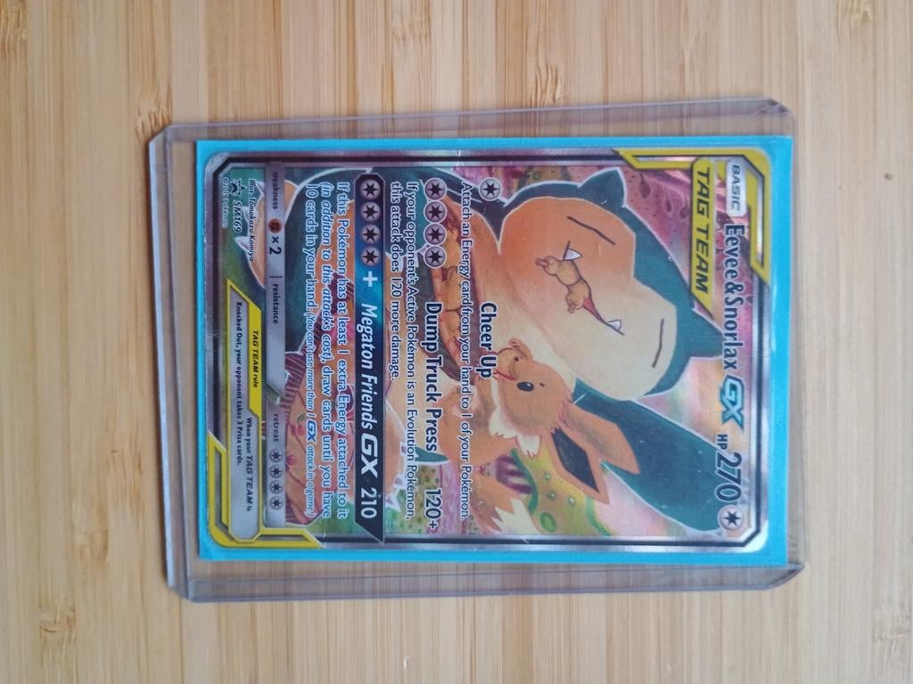 Eevee & snorlax GX tag team, Ophalen of Verzenden