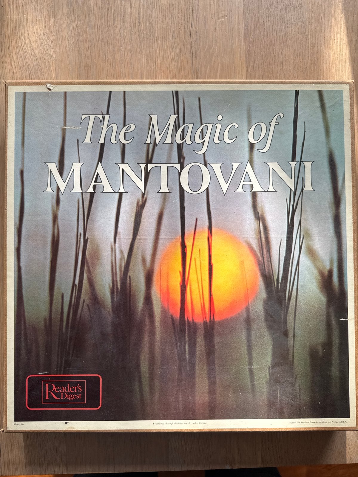 The Magic of Mantovani - Reader's Digest Boxset LP's, Ophalen of Verzenden, Gebruikt, 12 inch, Boxset