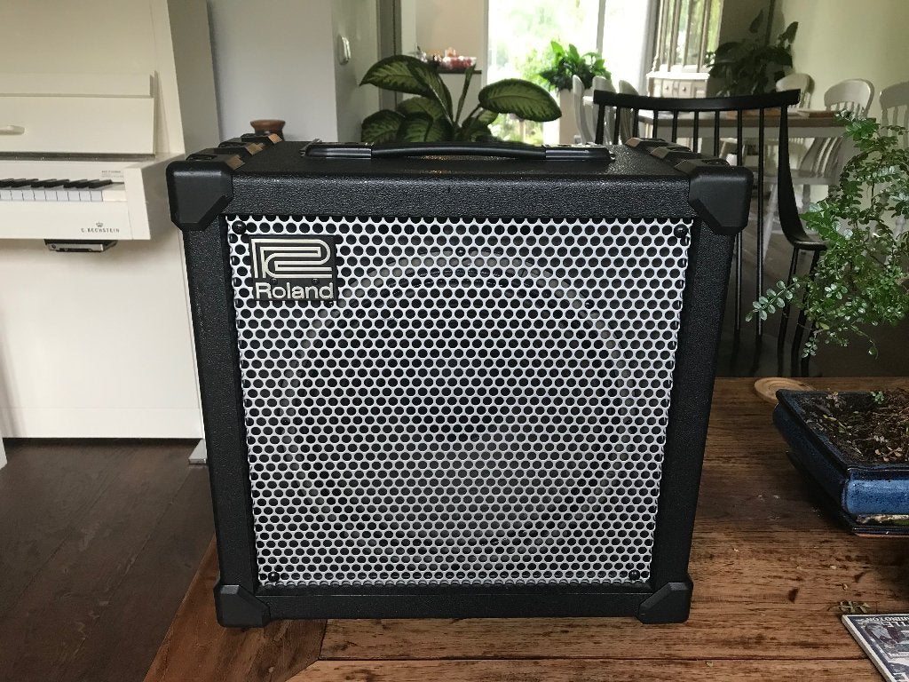 Roland Cube 80XL gitaarversterker, Muziek en Instrumenten, Versterkers | Bas en Gitaar, Ophalen of Verzenden, Gebruikt, Gitaar