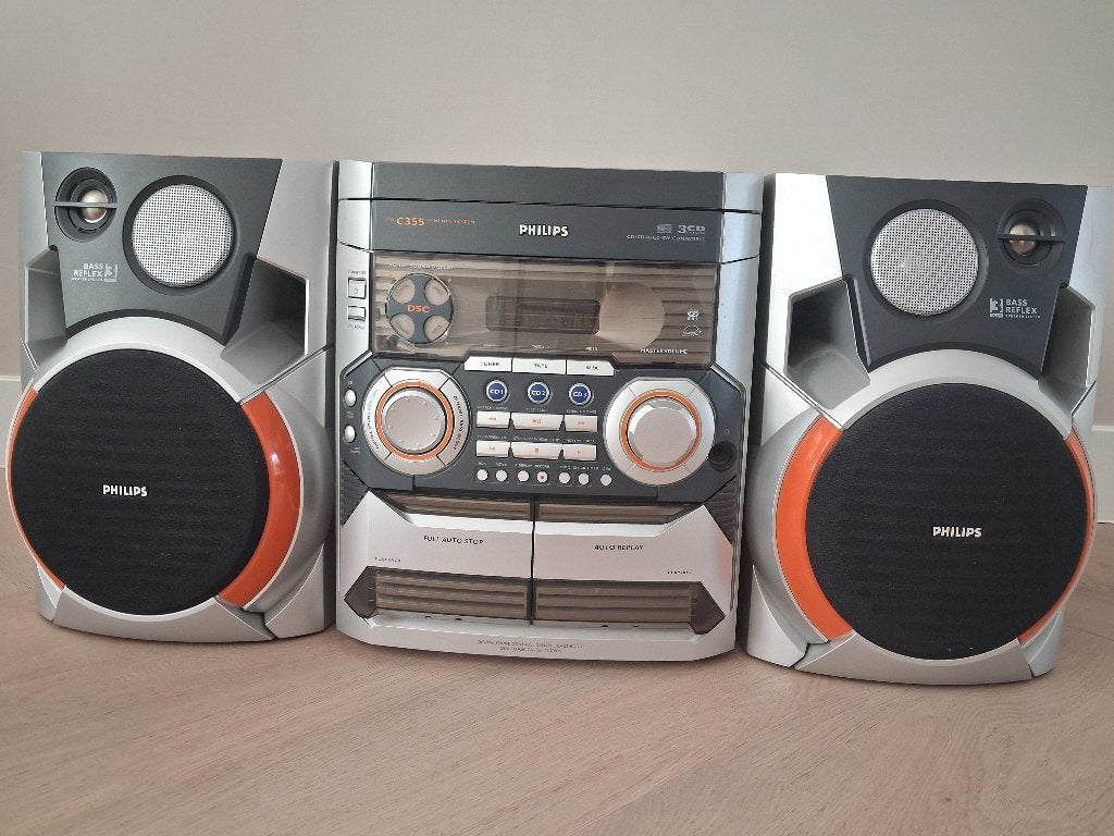 Philips mini hifi systeem c355, Ophalen, Gebruikt, Tuner of Radio, Philips