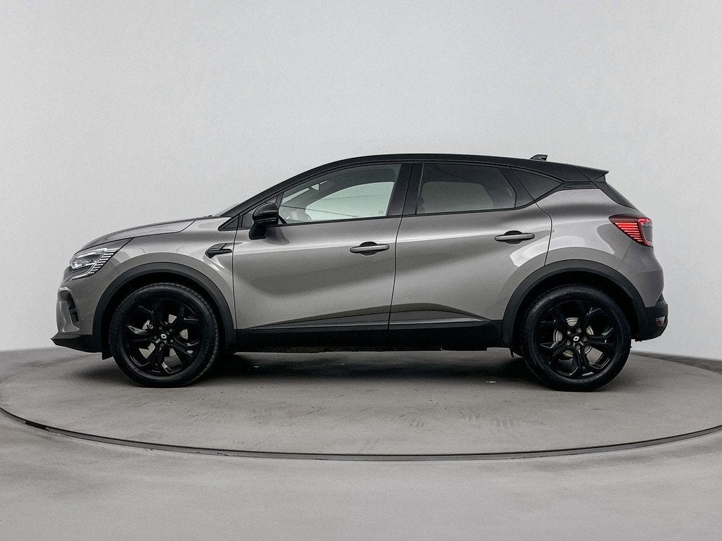 Renault Captur 1.3 Mild Hybrid SL Rive Gauche 140PK | Naviga, Auto's, Renault, Gebruikt, Euro 6, 4 cilinders, Leder en Stof