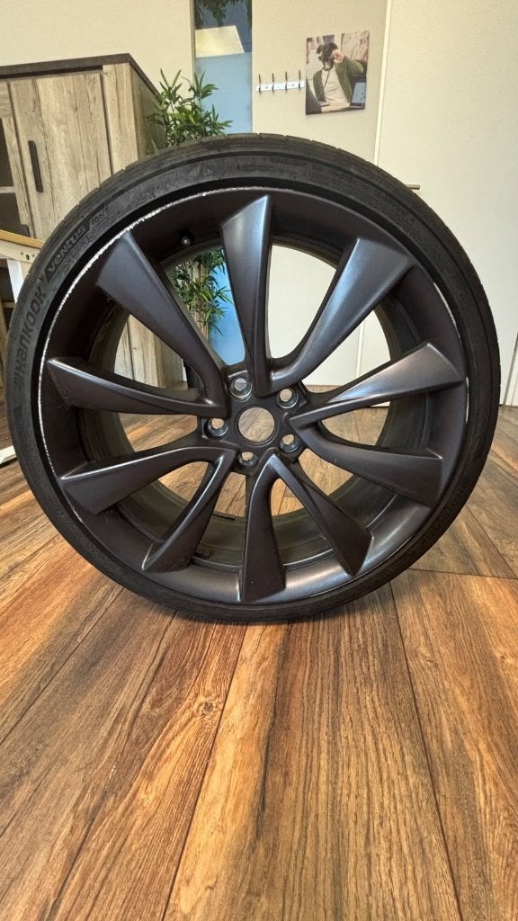 2x Tesla Model 3 Performance 20" Turbine velg, Ophalen, Gebruikt, Velg(en), 235 mm