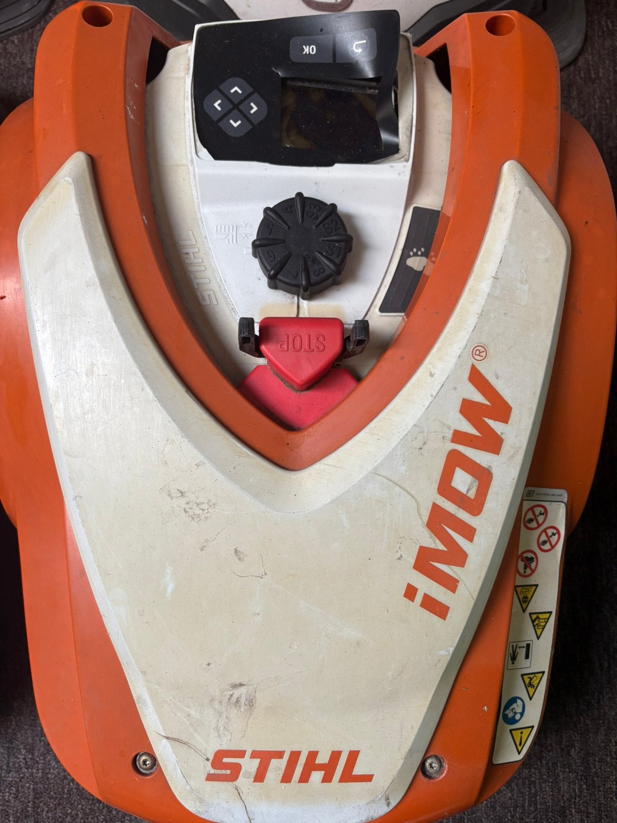 Robotmaaier stihl onderdelen, Ophalen, Gebruikt, 20 tot 25 cm