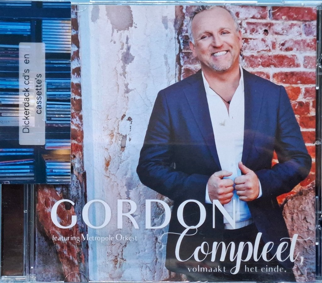 Gordon feat. Metropole Orkest: Compleet, volmaakt, het einde, Ophalen of Verzenden, Zo goed als nieuw, Pop