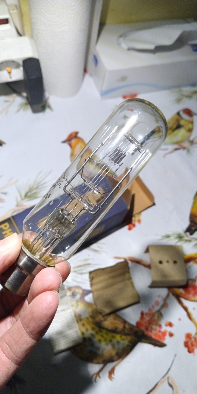 Philips Projectorlamp 110V 500W B22IIII TYP.6169F, Ophalen of Verzenden