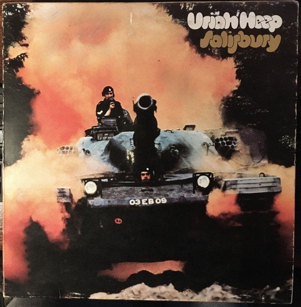 LP - Uriah Heep ‎– Salisbury, LP, Gebruikt, Ophalen of Verzenden, Poprock