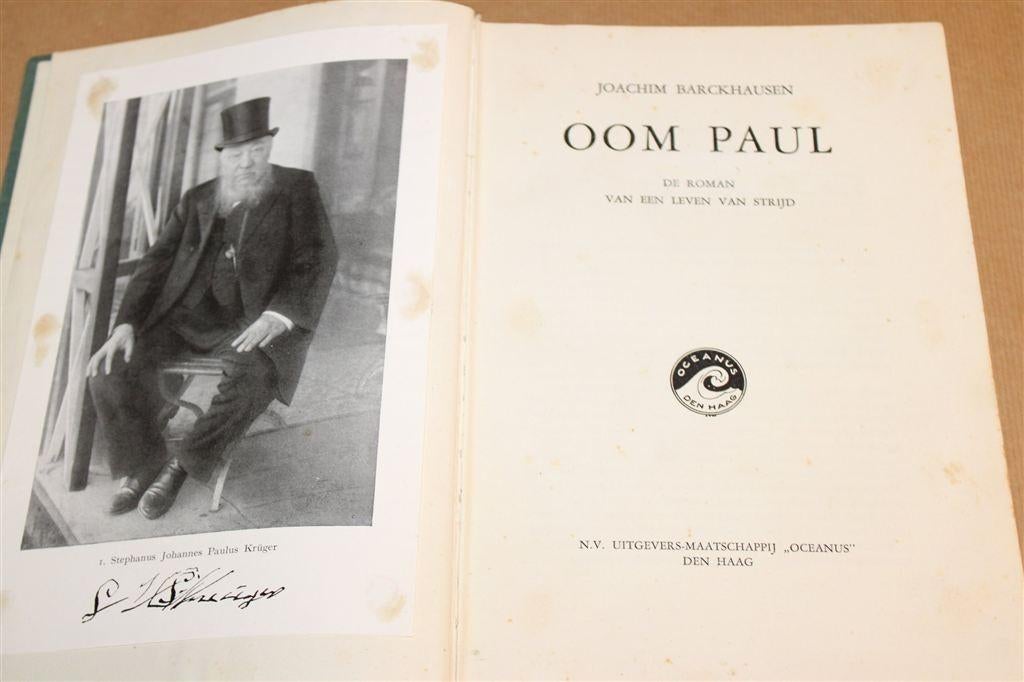Oom Paul — Biografie Paul Kruger Transvaal 1942, Ophalen of Verzenden, Gelezen