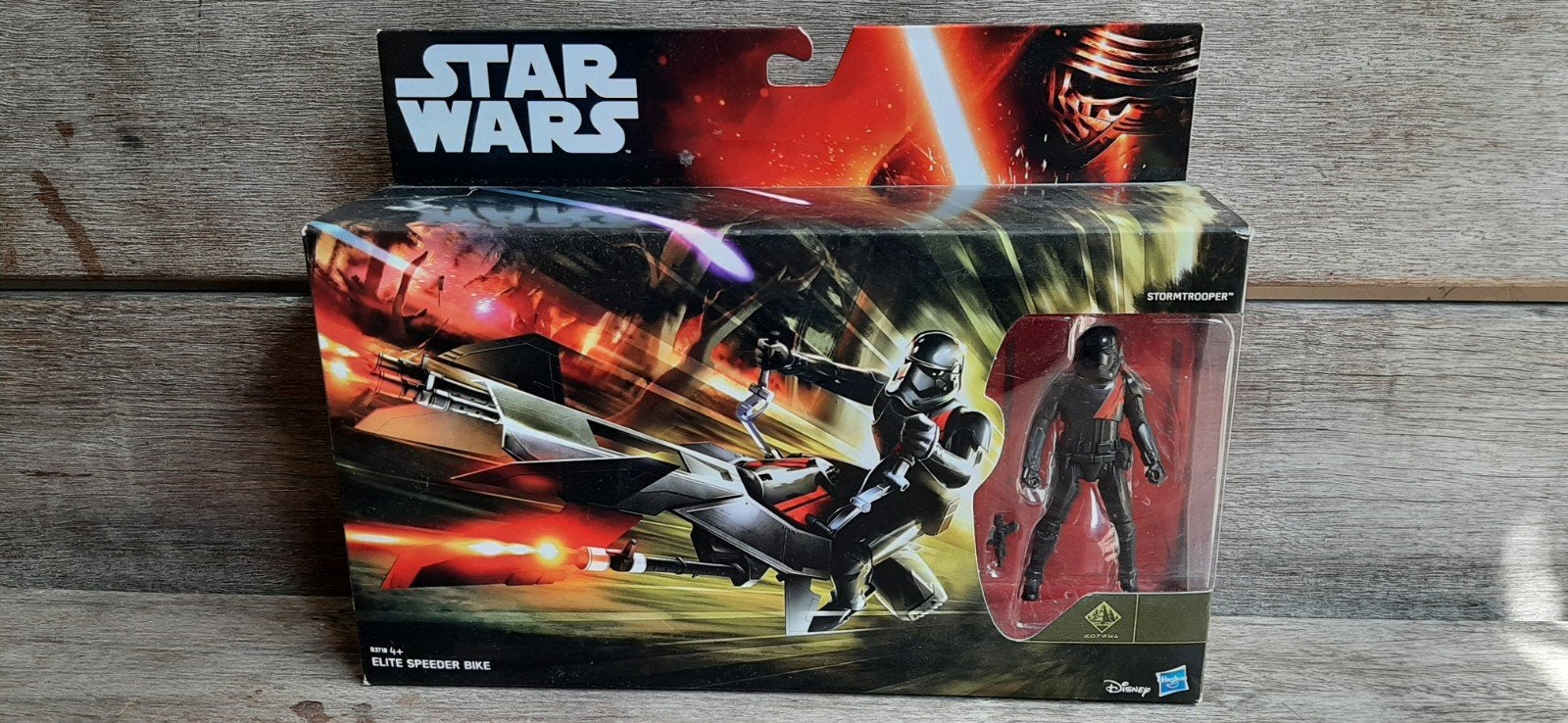 Star wars elite Speeder bike in doos The Force awakens, Verzamelen, Star Wars, Ophalen of Verzenden, Nieuw, Actiefiguurtje