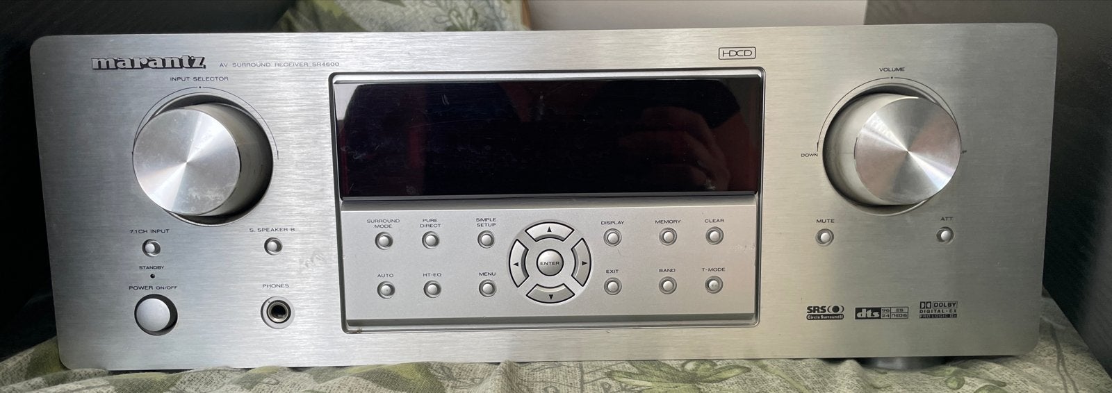 Marantz SR4001 Receiver met Magnat Vloerstaande Luidsprekers, Vloerstaande luidspreker, Gebruikt, Magnat, Geschikt voor surround/home cinema