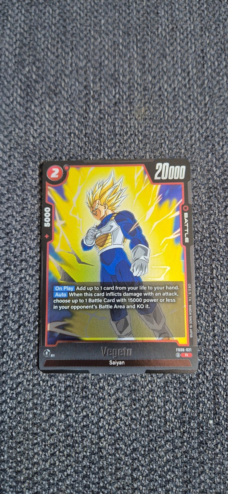 Vegeta (FB08-021) [Fusion World], Hobby en Vrije tijd, Verzamelkaartspellen | Overige, Verzenden, Nieuw, Losse kaart, Foil