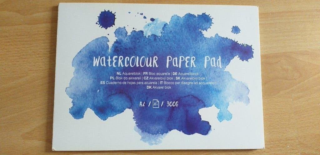 Aquarel blok, Hobby en Vrije tijd, Schilderen, Ophalen of Verzenden, Zo goed als nieuw, Overige typen