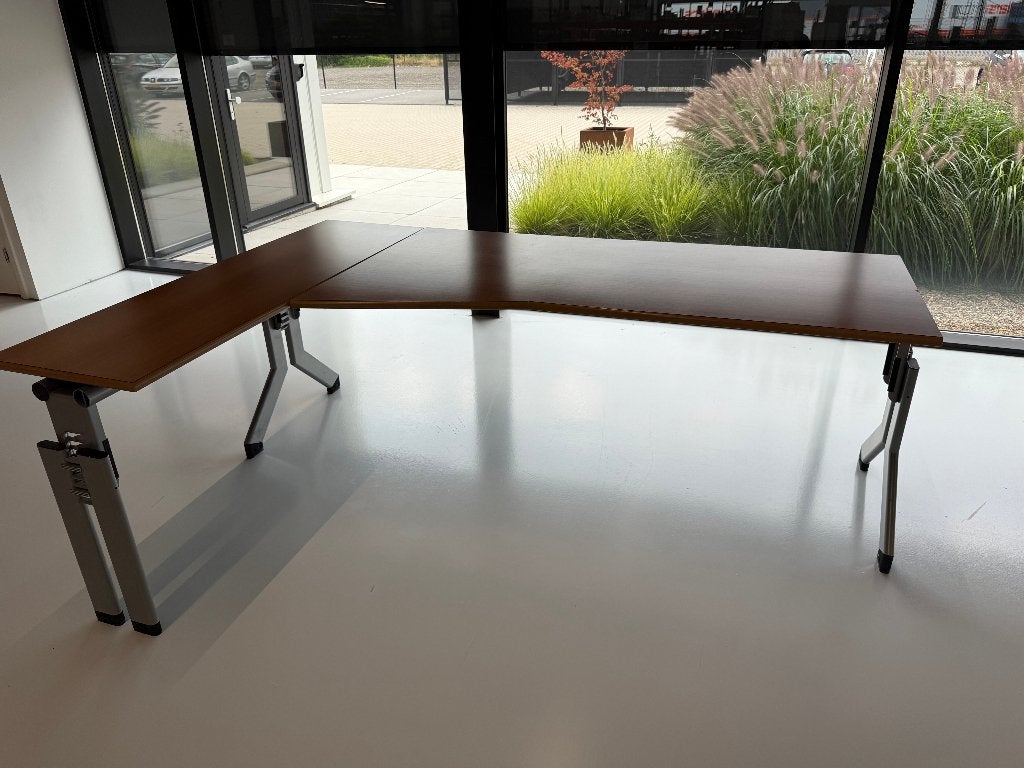 Hoek Bureau, Ophalen, Gebruikt, Hout, Hoekbureau