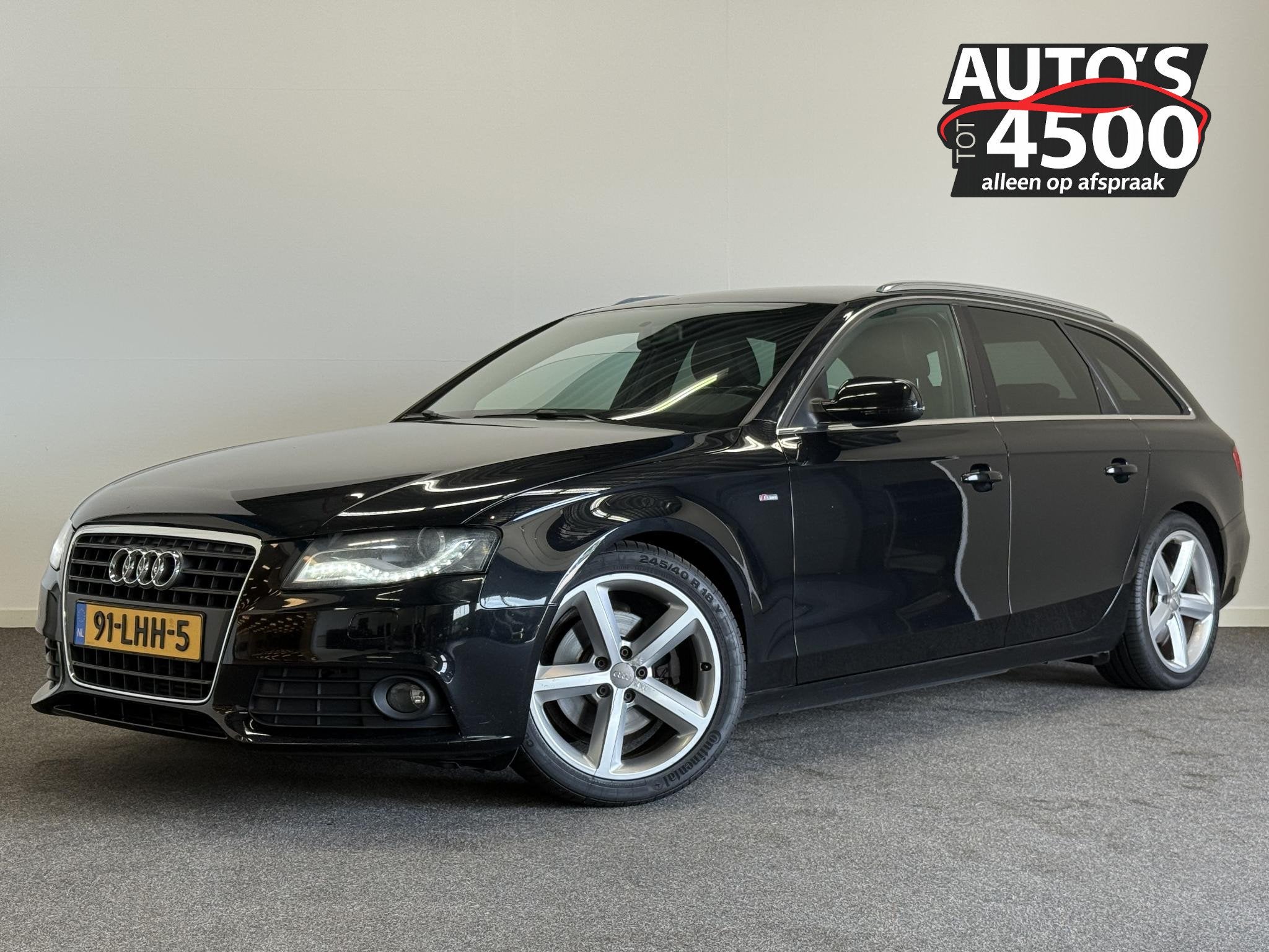 Audi A4 Avant 1.8 TFSI 2X S-line edition!, Auto's, Voorwielaandrijving, Euro 5, Gebruikt, Zwart