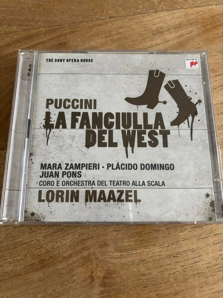 Puccini: La Fanciulla del West - Sony Opera House CD, Ophalen of Verzenden, Romantiek, Zo goed als nieuw, Opera of Operette