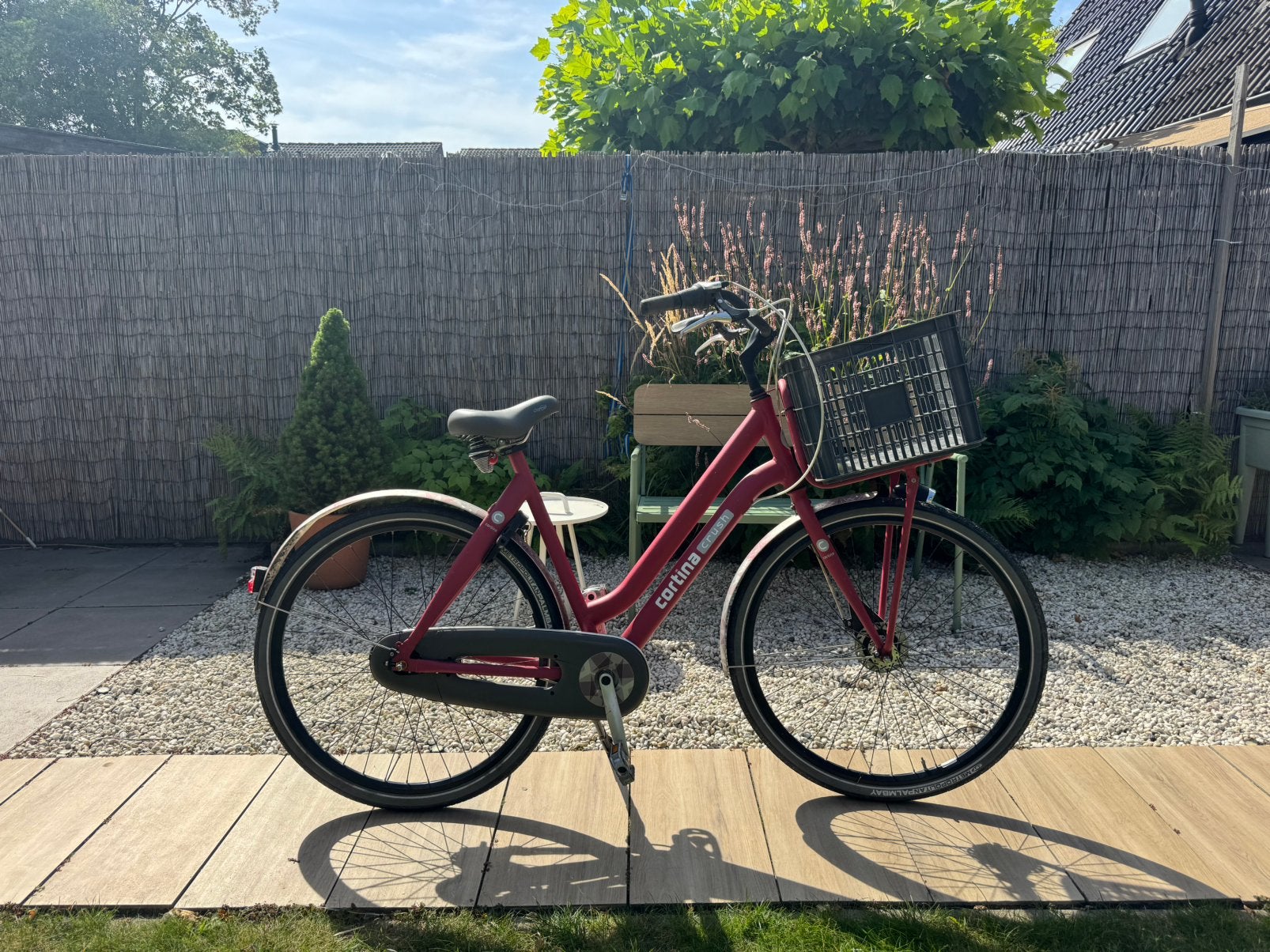 Cortina Crush Damesfiets 28 inch, 7 versnellingen, Fietsen en Brommers, Fietsen | Dames | Damesfietsen, Gebruikt, Versnellingen