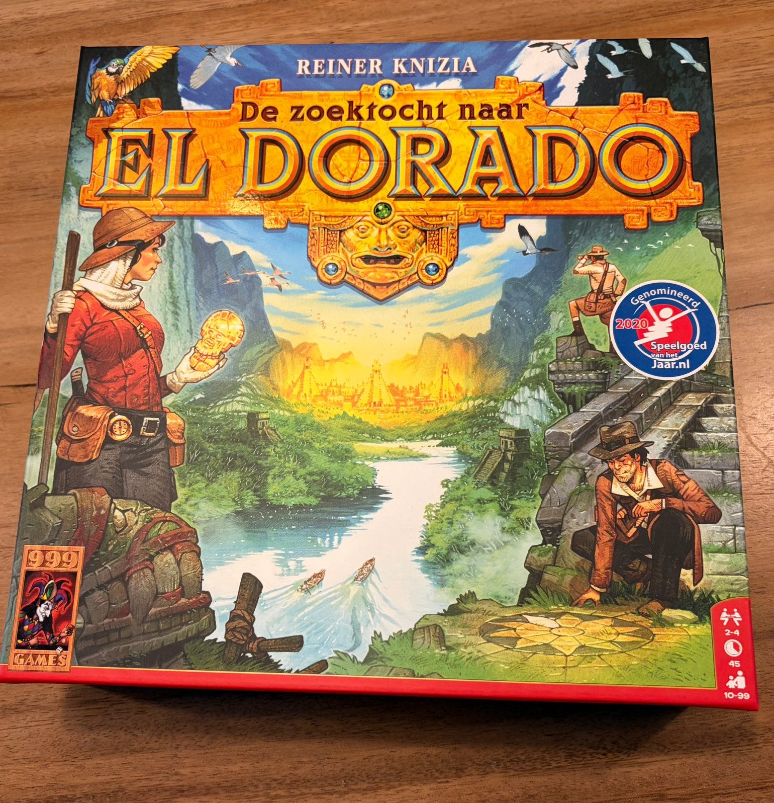 Bordspel Eldorado ZGAN!, Hobby en Vrije tijd, Gezelschapsspellen | Bordspellen, Ophalen, Zo goed als nieuw
