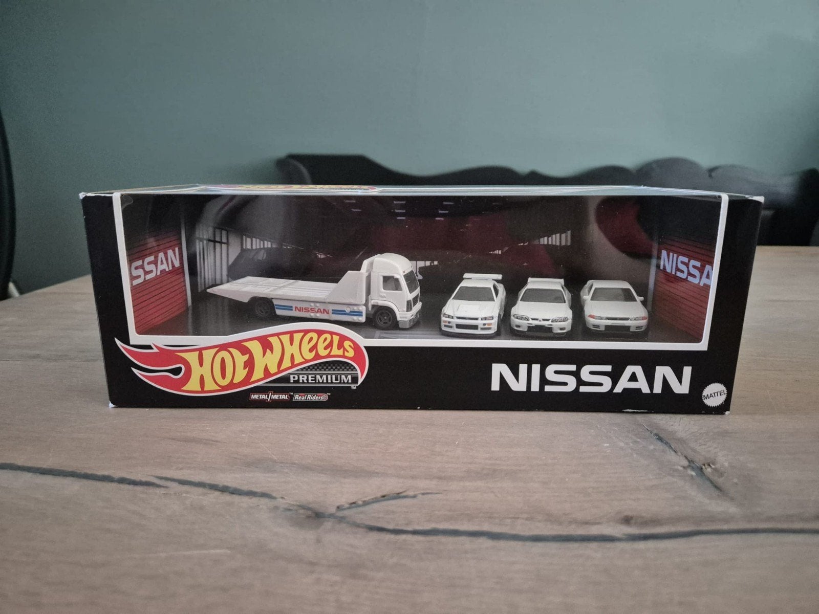 Hot Wheels Premium - diorama set Nissan Skyline GT-R, Ophalen of Verzenden, Nieuw, Auto