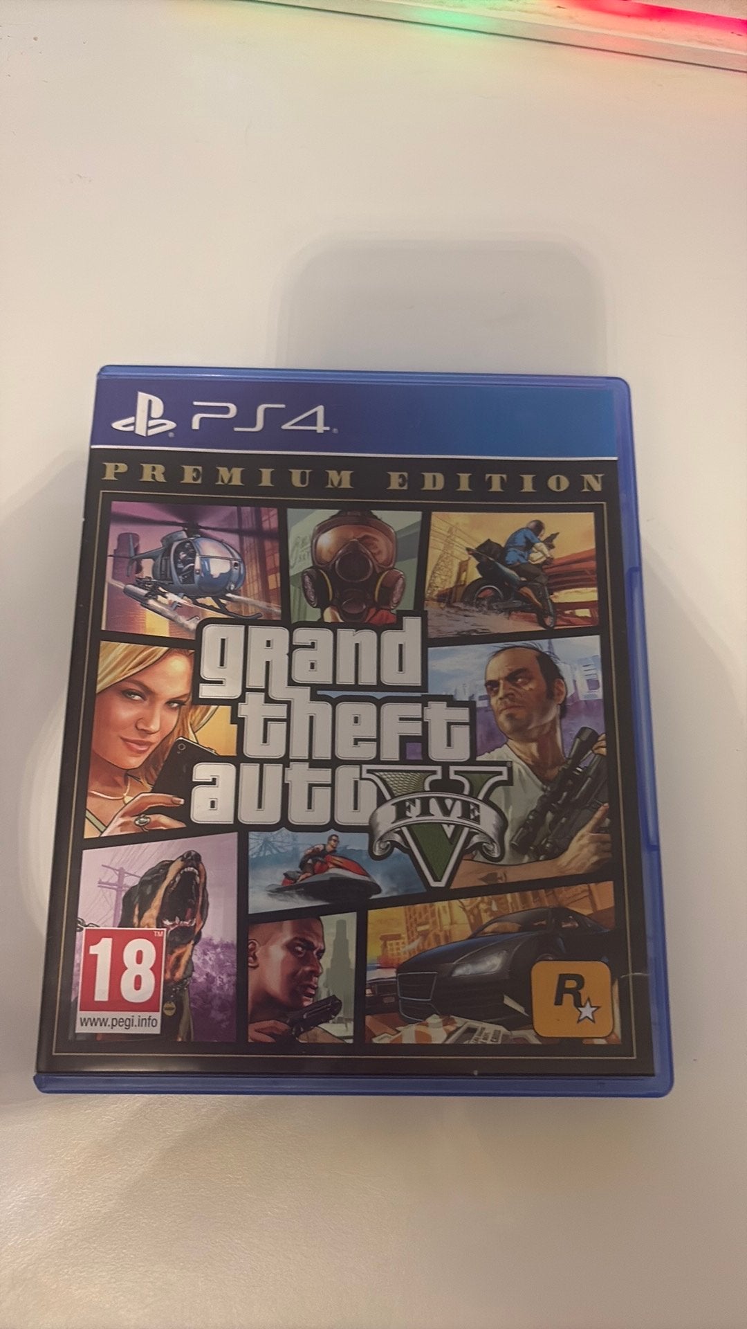 GTA 5 /Premium edition - PS4, Spelcomputers en Games, 1 speler, Ophalen, Avontuur en Actie, Vanaf 18 jaar