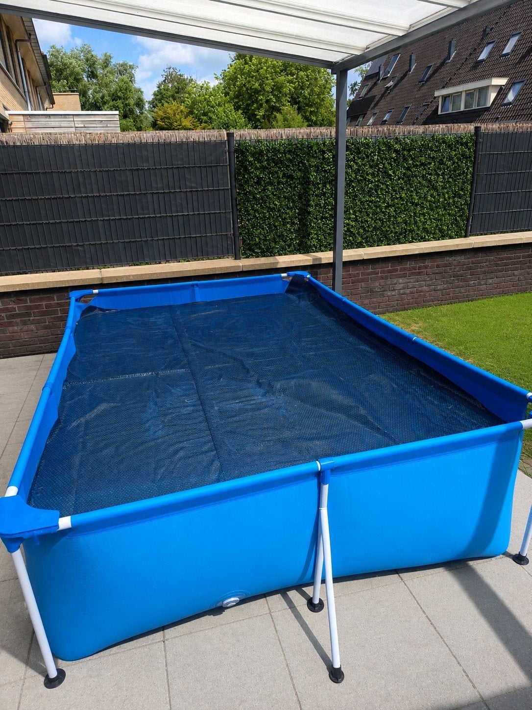 Groot Bestway zwembad 3.00 x 2.01 x 0.66 m, Ophalen, Zo goed als nieuw, Opzetzwembad, Rechthoekig