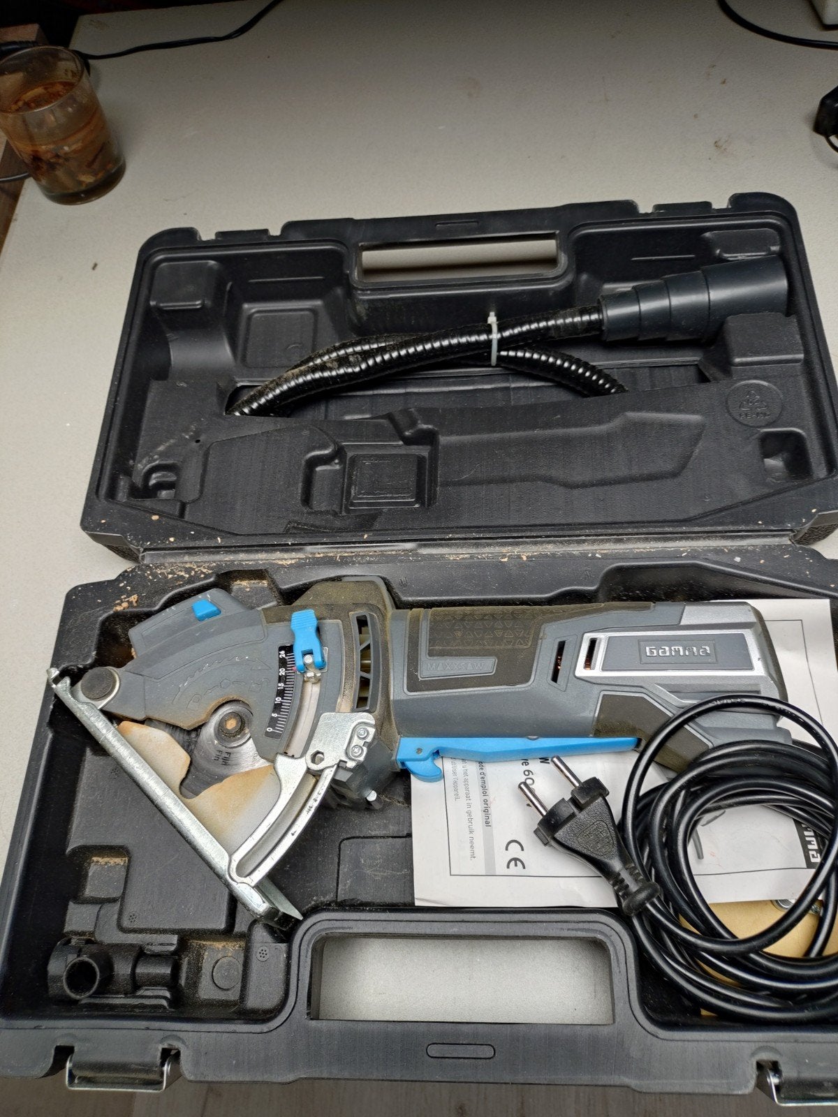 Gamma HI-Z-65 Mini Cirkelzaag 400W, Ophalen, Minder dan 30 mm, Gebruikt, Cirkelzaag