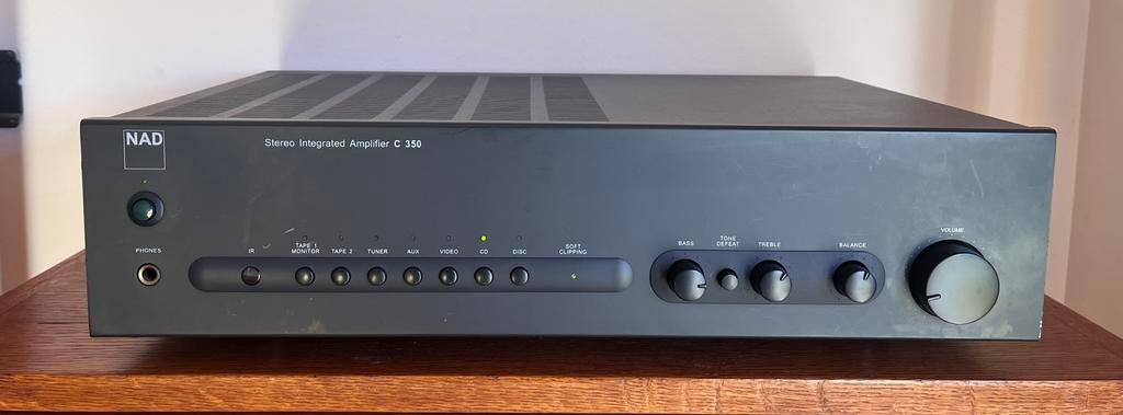 NAD C 350 geintegreerde versterker - nagekeken en getest, Audio, Tv en Foto, Versterkers en Receivers, Ophalen of Verzenden, Zo goed als nieuw