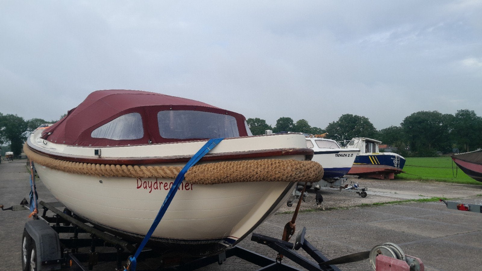 Makma 700 vlet sloep 7 meter met 27 pk yanmar diesel, Watersport en Boten, Ophalen, Binnenboordmotor, Diesel, Polyester