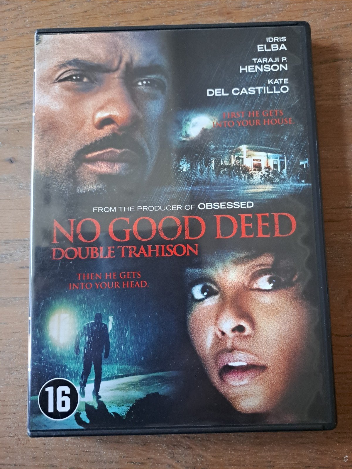 dvd, No Good Deed - Spannende Thriller met Idris Elba, Vanaf 16 jaar, Ophalen of Verzenden, Zo goed als nieuw, Frans