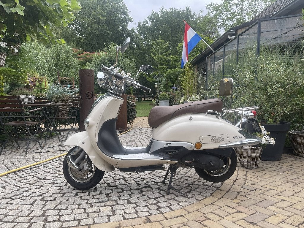 scooter / opknapper, Ophalen, Gebruikt, Maximaal 45 km/u, Benzine