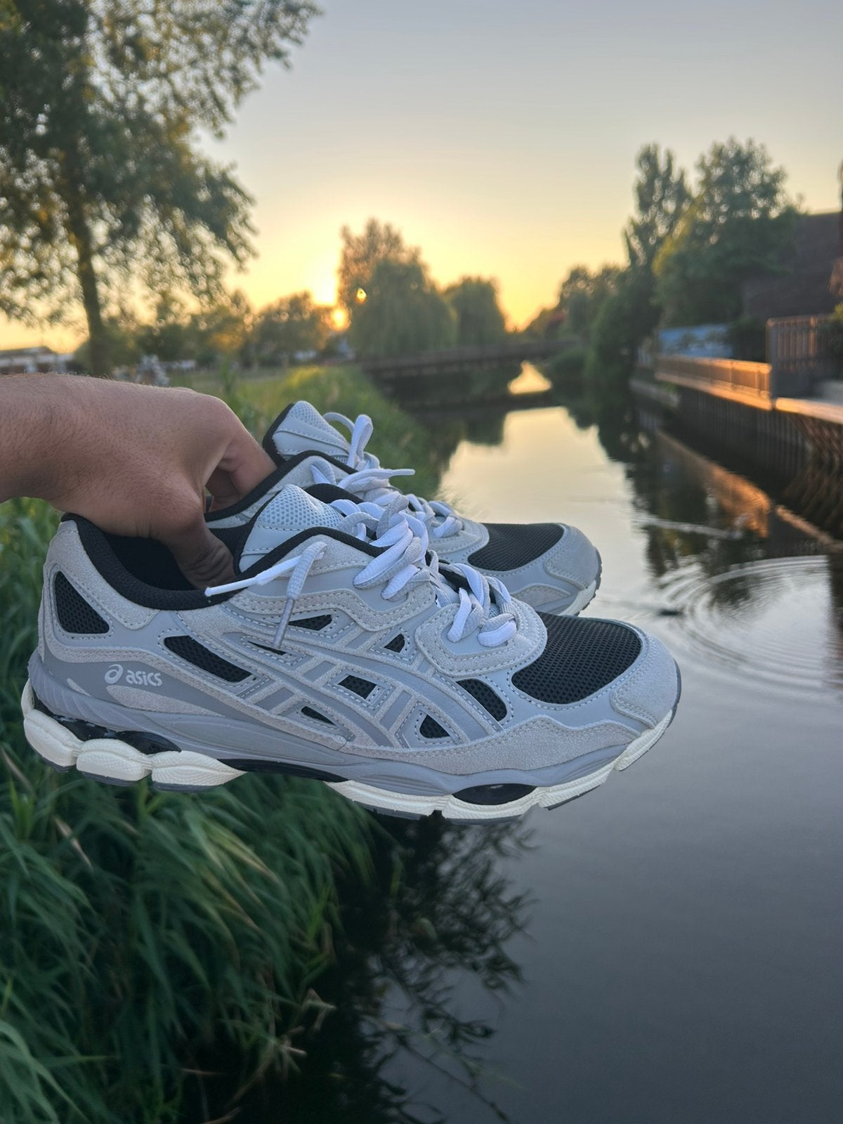 Asics Gel NYC, Zwart, Ophalen of Verzenden, Sneakers of Gympen, Zo goed als nieuw