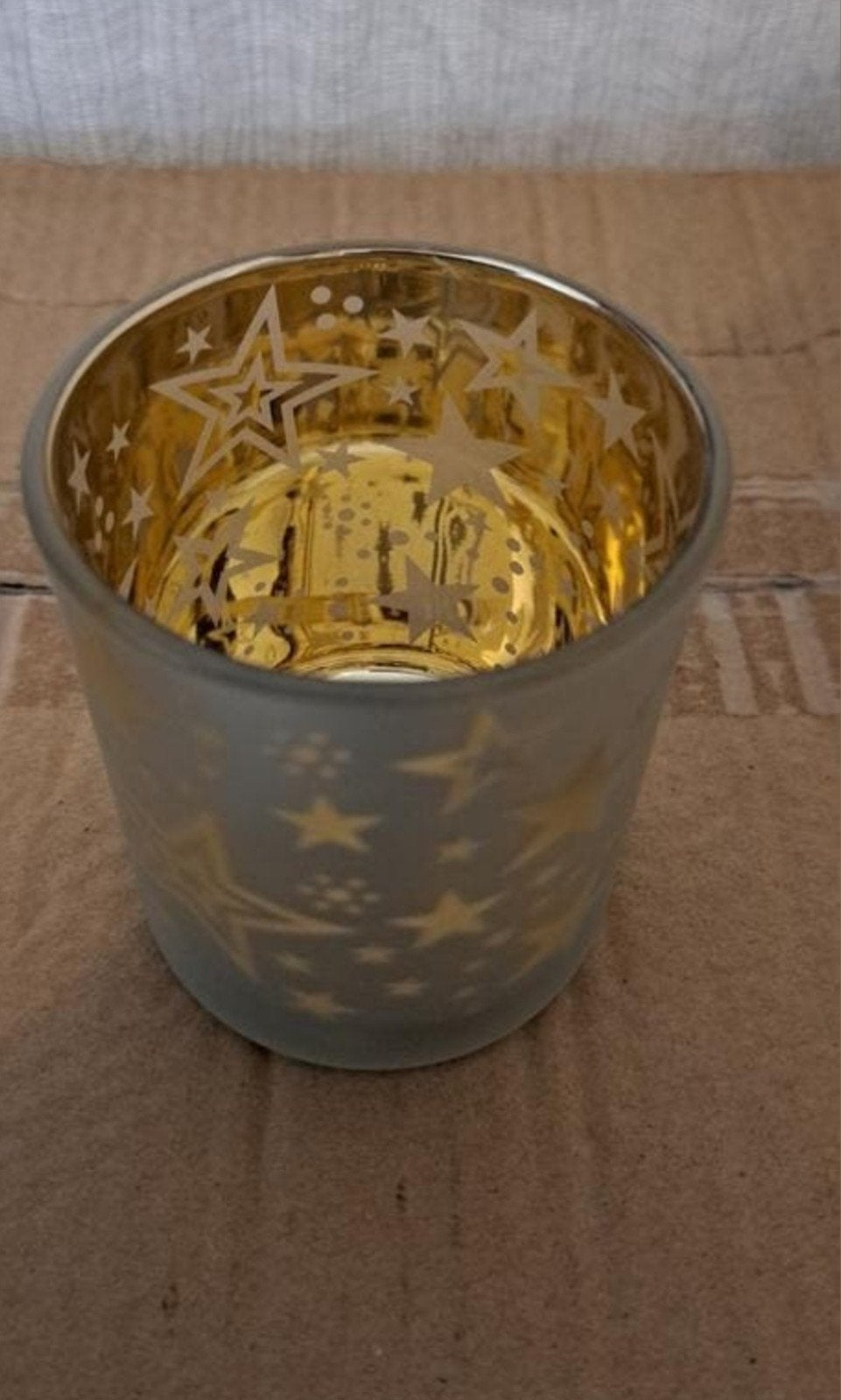 Partij van 144 stuks Cosy Trendy glazen waxinelicht houder, Ophalen, Overige merken, Waxinelichthouder, Nieuw