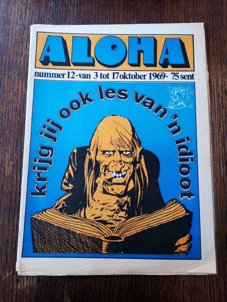 aloha nr.12 *1969-Robert Crumb, Ophalen of Verzenden, Gelezen, Muziek, Film of Tv