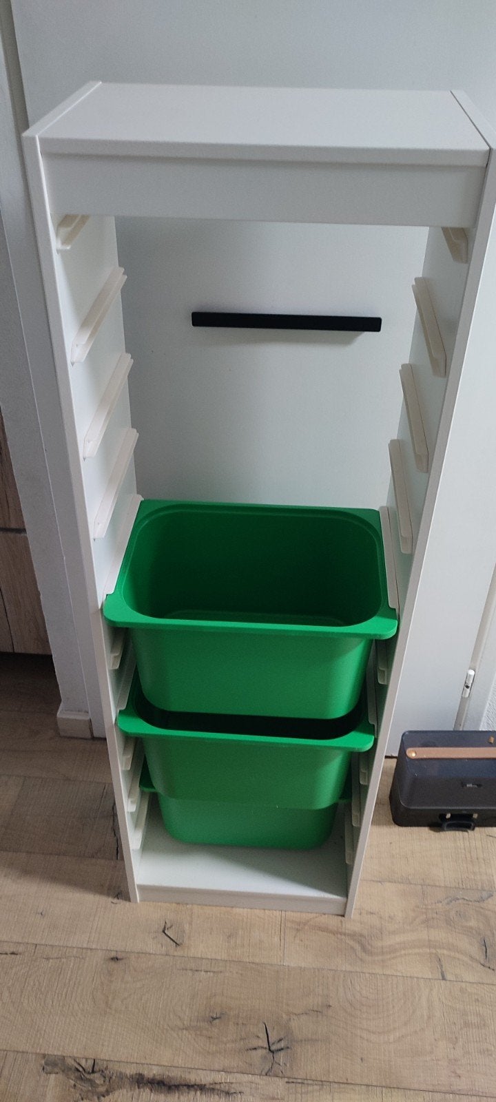 Ikea trofast kast met 3 grote bakken, Ophalen, Gebruikt, 75 tot 100 cm, Minder dan 50 cm
