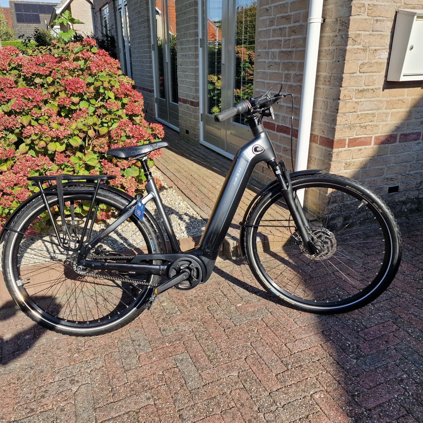 Super Giant Anytour E 75Nm  middenmotor en belt, Fietsen en Brommers, Elektrische fietsen, Ophalen, Giant, Zo goed als nieuw, 51 tot 55 cm