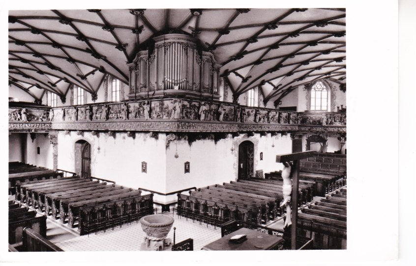 Freudenstadt im Schwarzwald - Stadskirche. 01-09, Ophalen of Verzenden, 1940 tot 1960, Ongelopen, Duitsland
