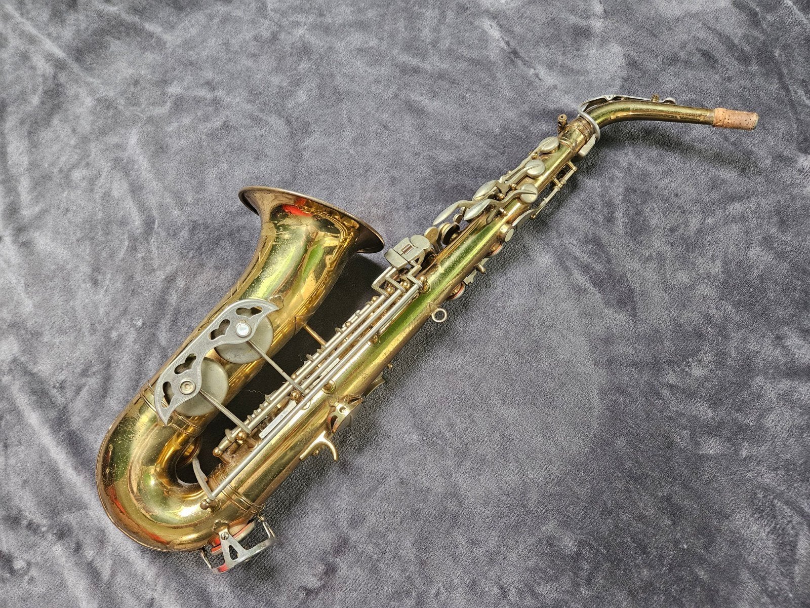 Alt Saxofoon Borgani opknapper, Muziek en Instrumenten, Blaasinstrumenten | Saxofoons, Ophalen of Verzenden, Gebruikt, Alt