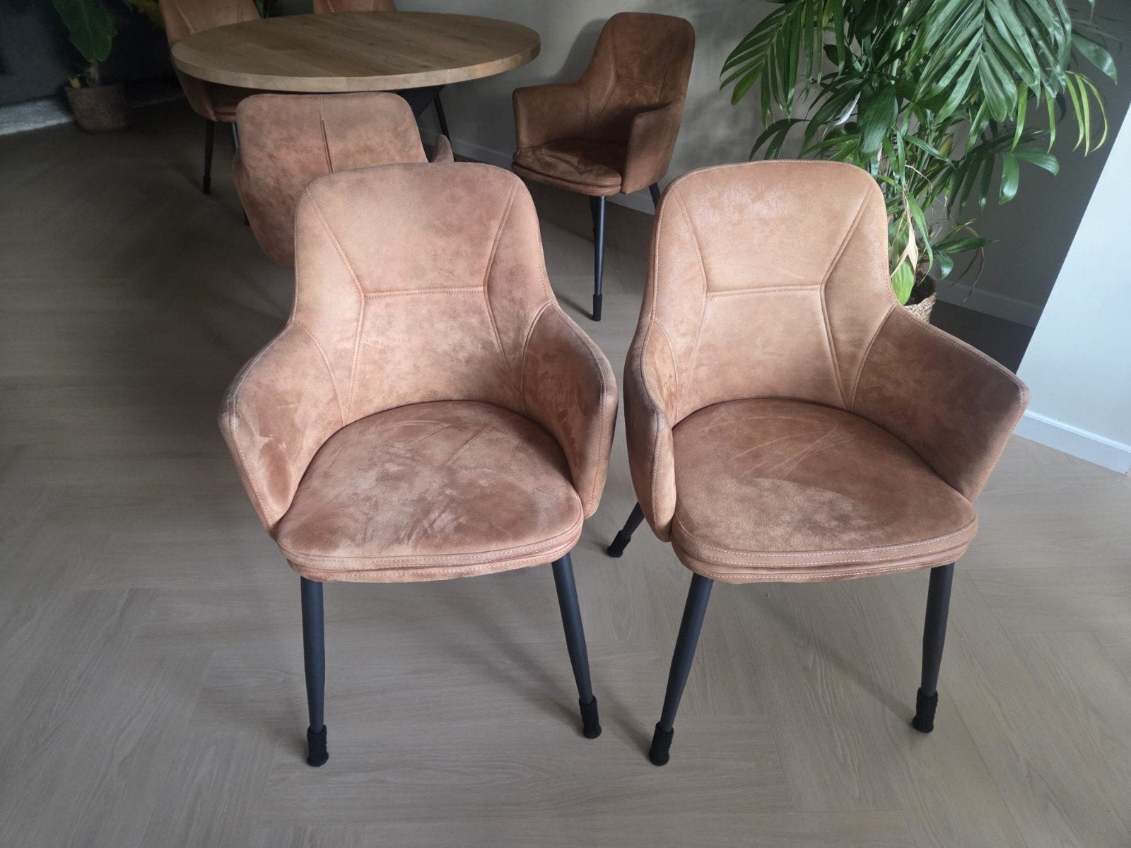 6 Eetkamer stoelen, Ophalen