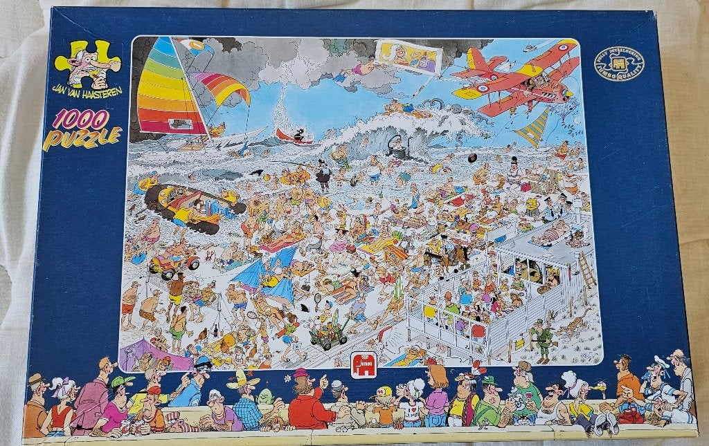 puzzel jan v haasteren, Ophalen of Verzenden, 500 t/m 1500 stukjes, Zo goed als nieuw, Legpuzzel