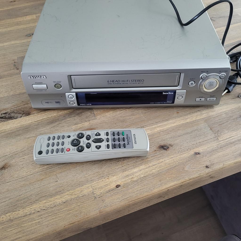 Aiwa videorecorder, Ophalen of Verzenden, Gebruikt