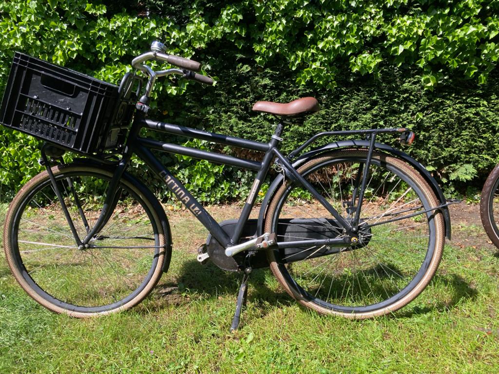 Jongensfiets Cortina, Fietsen en Brommers, Fietsen | Jongens, Terugtraprem, Gebruikt, Versnellingen, Ophalen