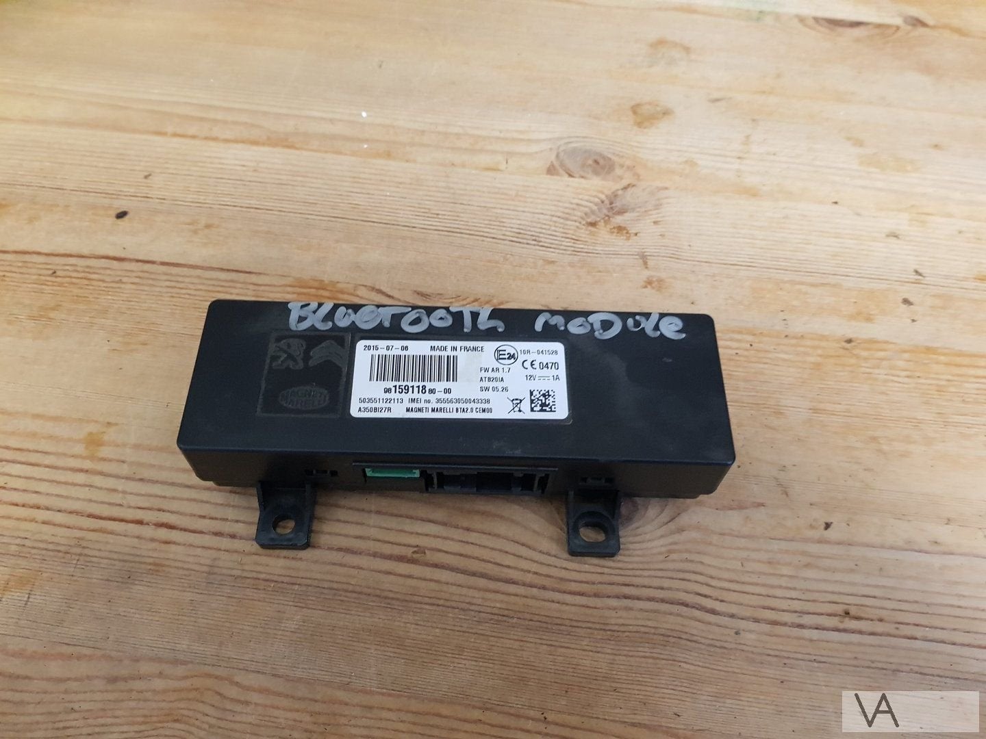 Peugeot 208 2012 - 2019 bluetooth module 9815911880 €30, Auto diversen, Ophalen of Verzenden, -, -, -