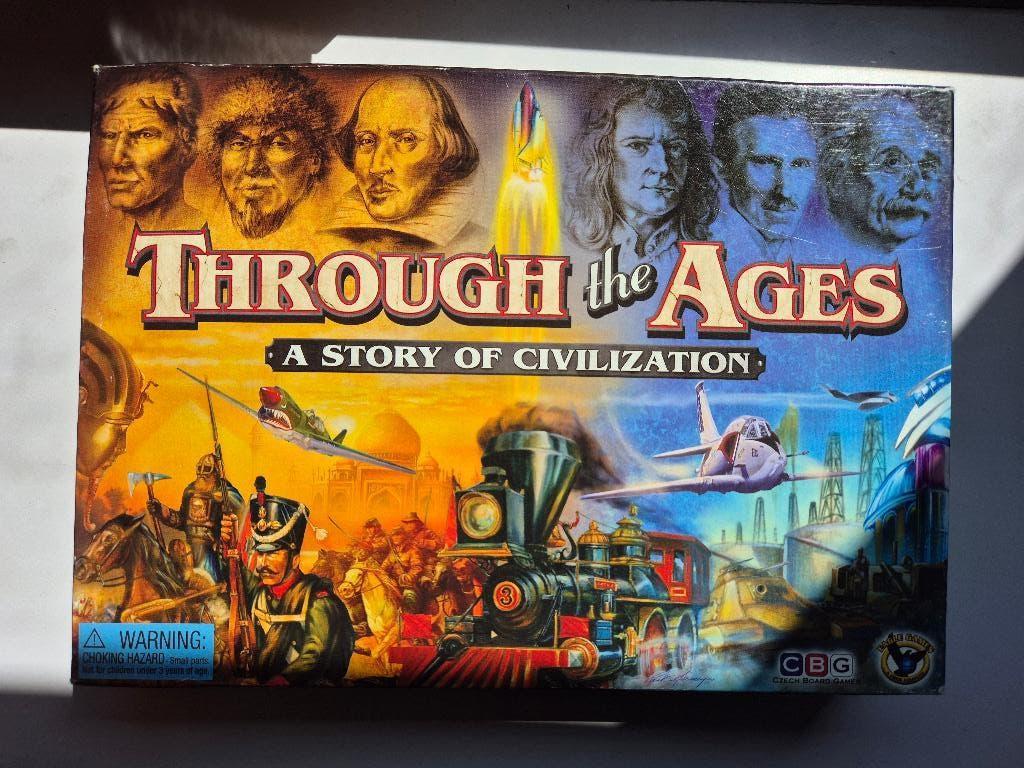 Through the Ages: A Story of Civilization, Een of twee spelers, Ophalen of Verzenden, Zo goed als nieuw, Eagle Games